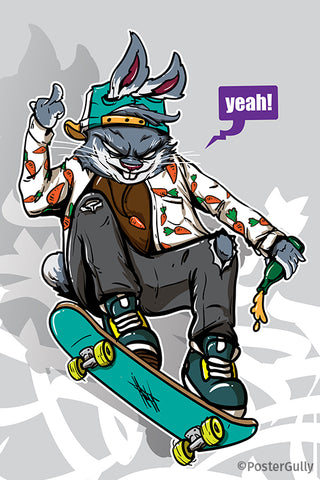 Crazy Bunny Artwork
