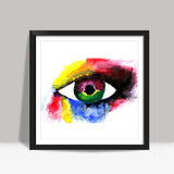 Iris | Eye painting  Square Art Prints