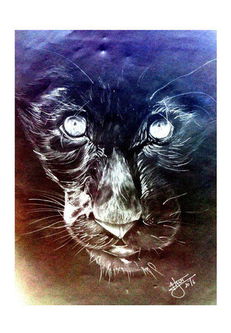 The Chrome Panther Art PosterGully Specials