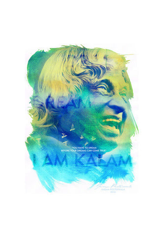 I am KALAM Wall Art