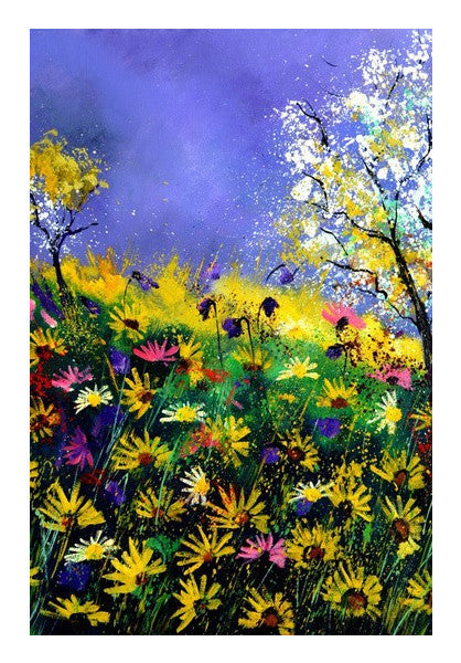 Wall Art, yellow daisies Wall Art