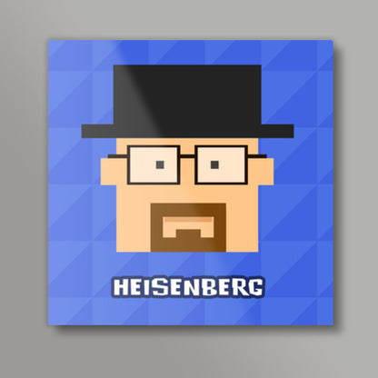 Boxed Heisenberg Square Art Prints