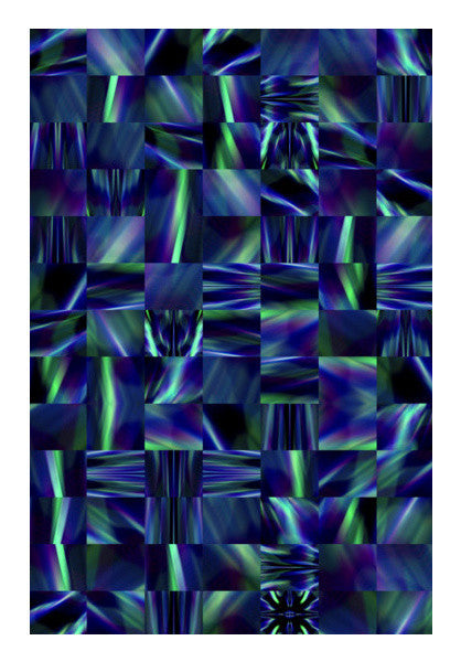 Blue Blend Art PosterGully Specials