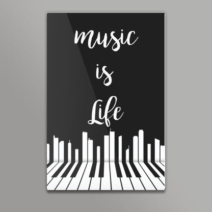 Music Is Life Wall Art