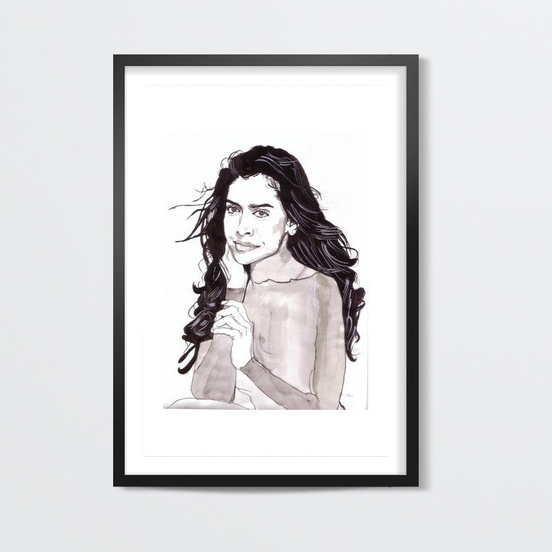 Every smile tells a story, seems to say Deepika Padukone Wall Art