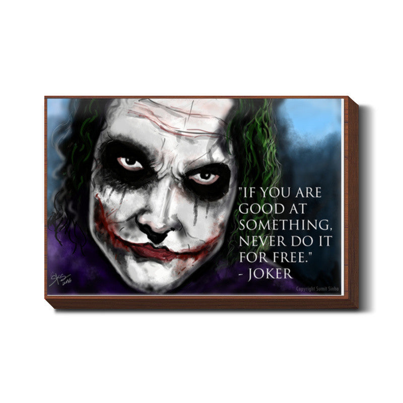 Jokers Advice Wall Art