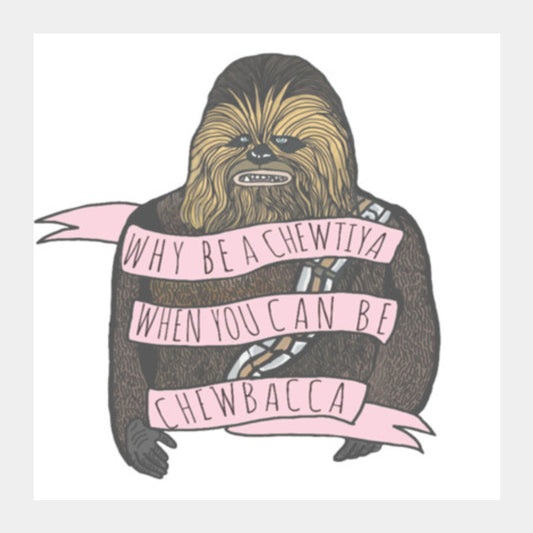 Chewbacca Square Art Prints