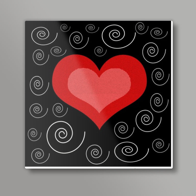 Love Square Art Prints