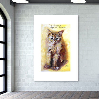i will always love you Wall Art