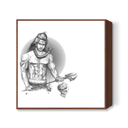 Christmas Festive Winter Holidays Square Art Prints