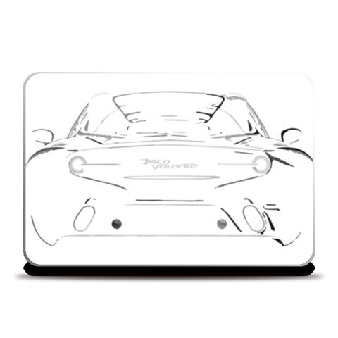sports car - alfa romeo disco volante  Laptop Skins