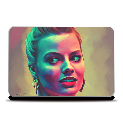 Margot Robbie Laptop Skins