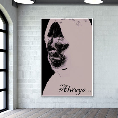 Alan Rickman, Always... Wall Art