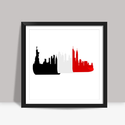 LIPSTICK LOVE! Square Art Prints