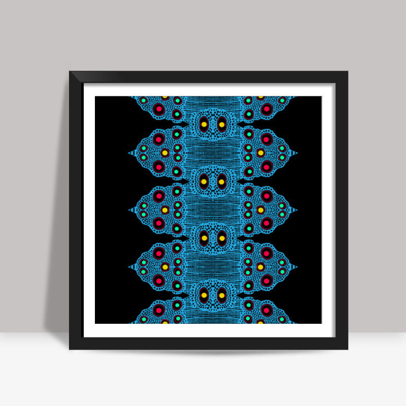 Micrometrics Psych-e-delic ! Square Art Prints