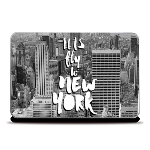 Laptop Skins, Lets Fly to New York Laptop Skins