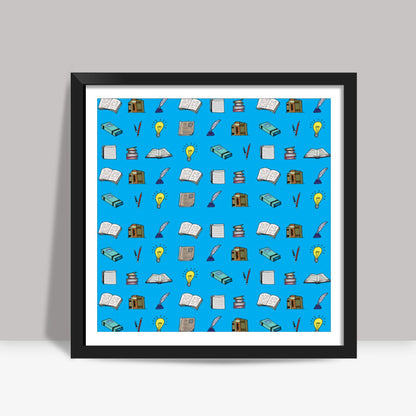 Books & Ideas Square Art Prints