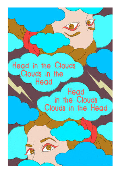 Clouds in the Head Wall Art
