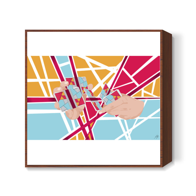 Cardistry Square Art Prints