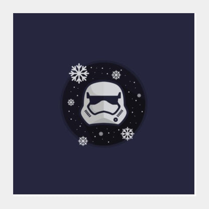 Square Art Prints, Snow StormTrooper Square Art Prints