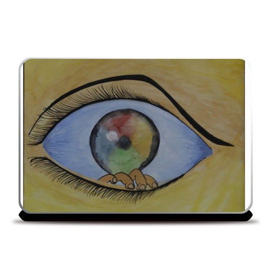 Eye to the world Laptop Skins