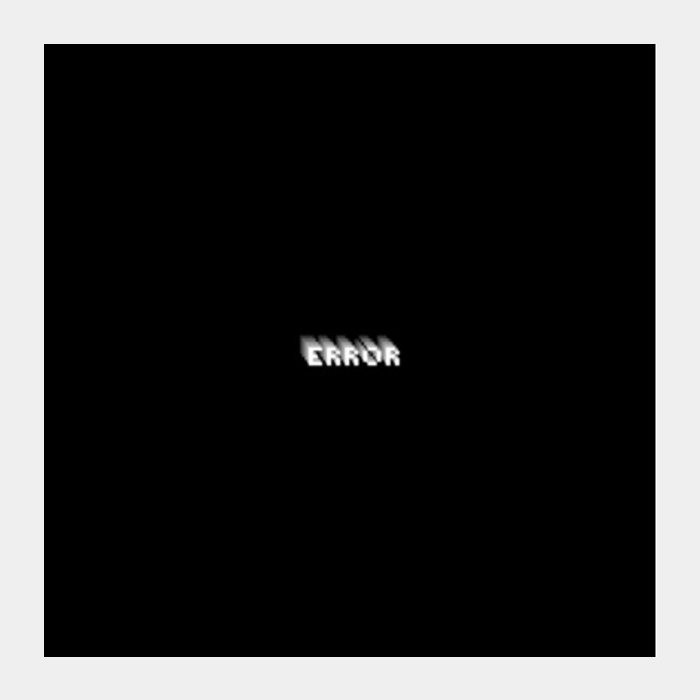 Error Square Art Prints