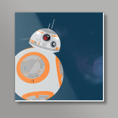 Star Wars BB-8 Droid Square Art Prints