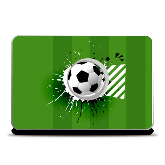 Football In Paint Bucket | #Footballfan Laptop Skins