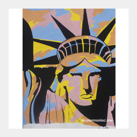 Statue of Liberty Square Art Prints
