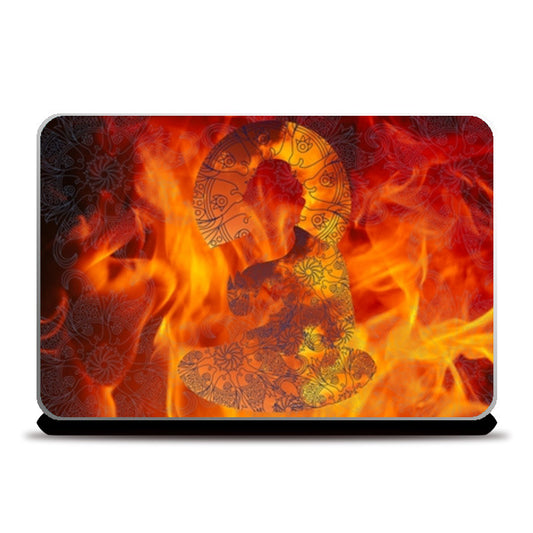 Buddha  Aura Laptop Skins