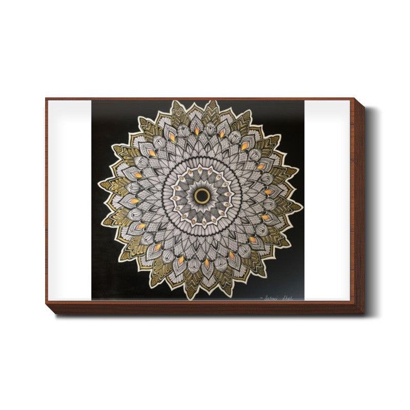Marigold Mandala Wall Art