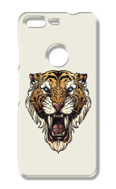 Saber Toothed Tiger Google Pixel Cases