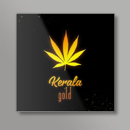 Kerala gold Square Art