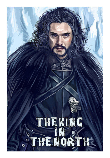 the king in the north Wall Art