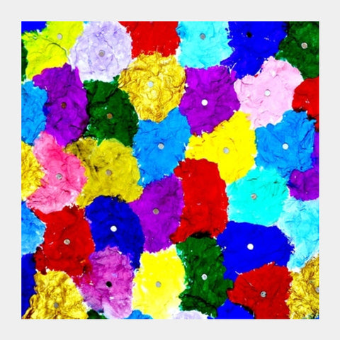 Square Art Prints, Abstract colors Square Art Prints