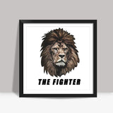 The Fighter Square Art Prints