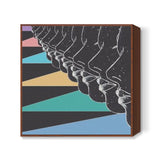 Faces Square Art | Nikhil