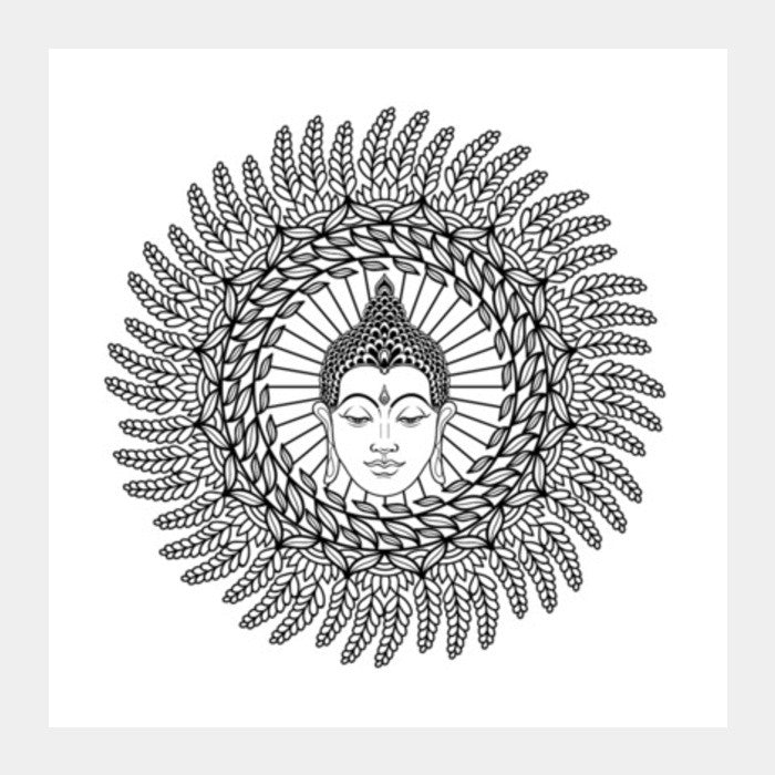 BUDHHA Square Art Prints