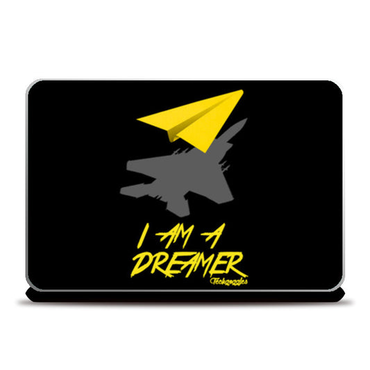 Laptop Skins, I AM A DREAMER (Black) Laptop Skins