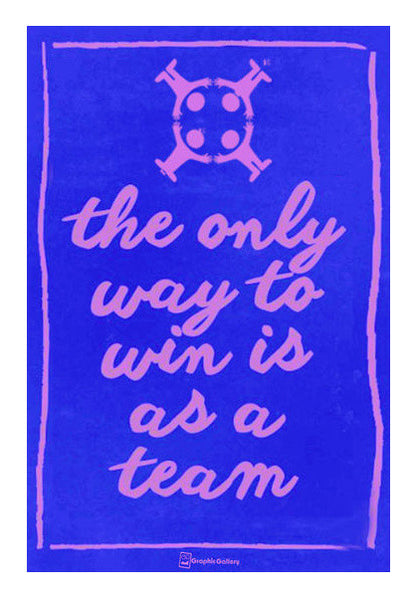 Work As a Team Wall Art