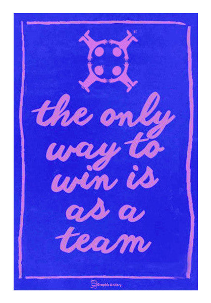 Work As a Team Wall Art