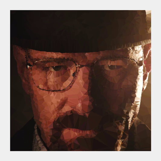 Square Art Prints, breaking bad low poly | vinayak chincholkar, - PosterGully