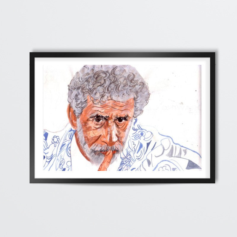 Naseeruddin Shah silences his critics with his performances Wall Art