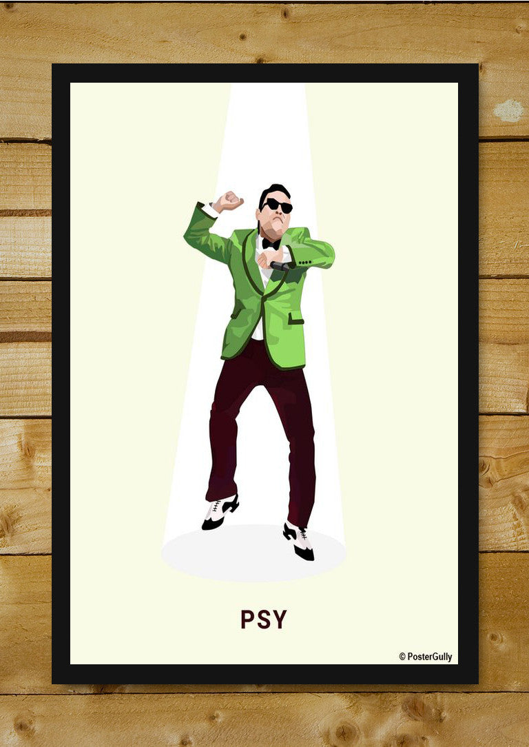 Wall Art, PSY Gangnam Style Artwork