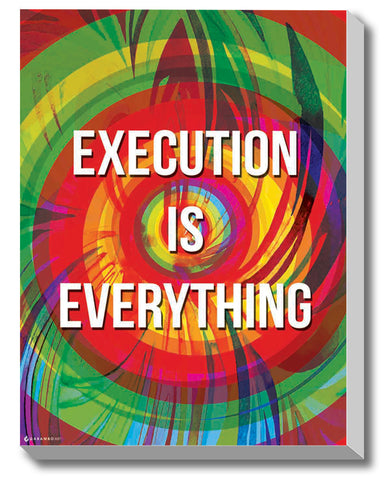 Gabambo, Execution is Everything | By Gabambo, - PosterGully - 1