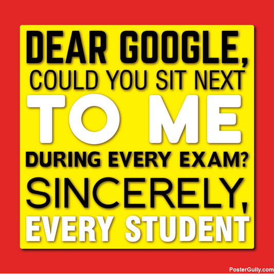 Brand New Designs, Google Exam Artwork