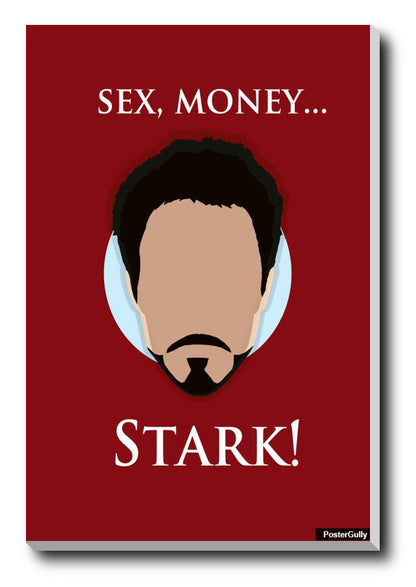 Brand New Designs, Ironman Dark Red Minimal Artwork