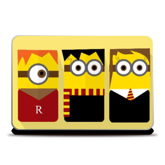 Laptop Skins, Harry Potter Minions Laptop Skin | Artist Sarbani Mookherjee, - PosterGully