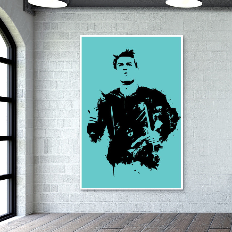 Ronaldo Minimal Design Wall Art