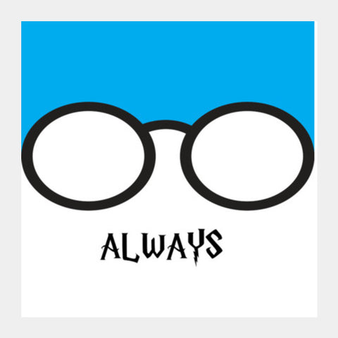 ALWAYS - Harry Potter Square Art Prints